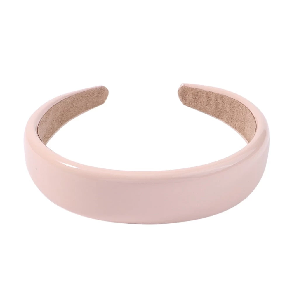 3cm Wide Glossy Leather Headband - Image 5