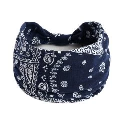 2-way Floral Paisley Prints Knotted Bandanna Headband