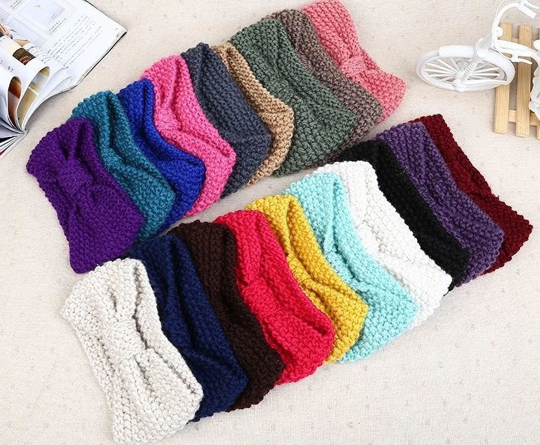 Two Way Knotted Crochet Headband - Image 3