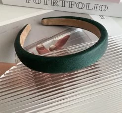 2cm Wide Printed Leather Headband