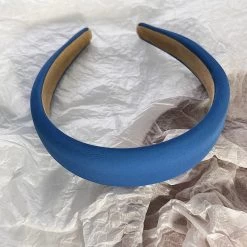 3cm-wide Thinly Padded Plain Colours Headband
