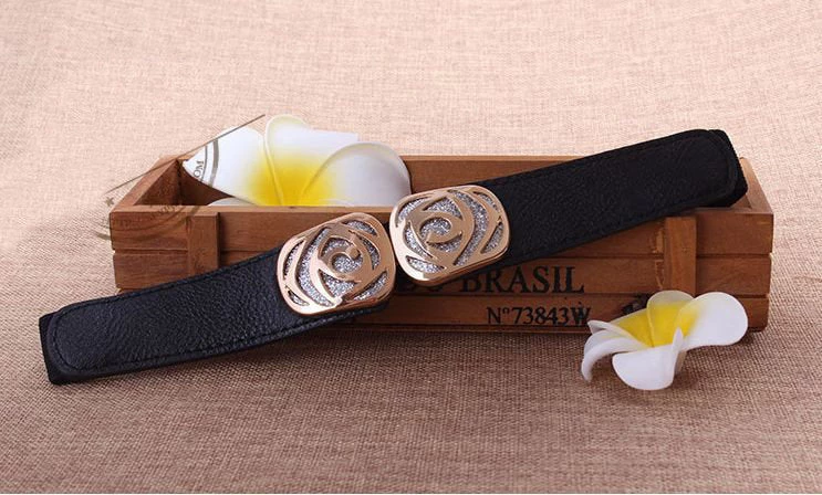 Glitter Rose Stretch Belt - Image 6
