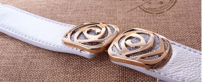 Glitter Rose Stretch Belt - Image 4