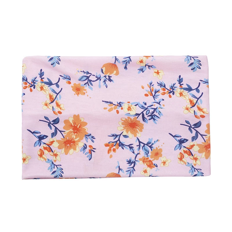 Multi Flowers Print Loop Hair Band - Image 3