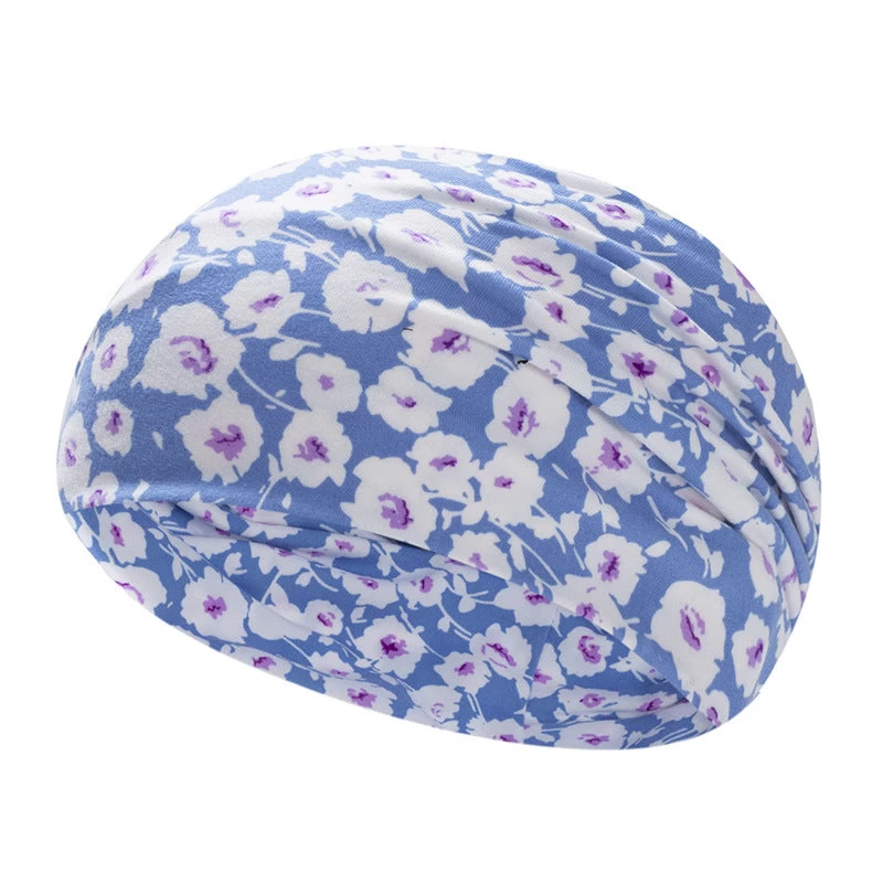 Multi Flowers Print Loop Hair Band - Image 13