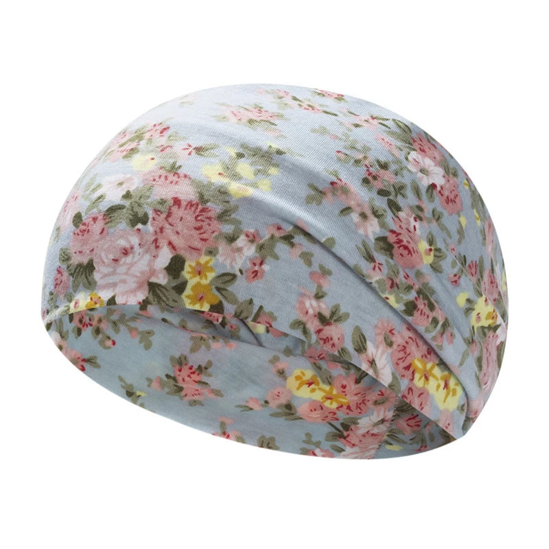 Multi Flowers Print Loop Hair Band - Image 16