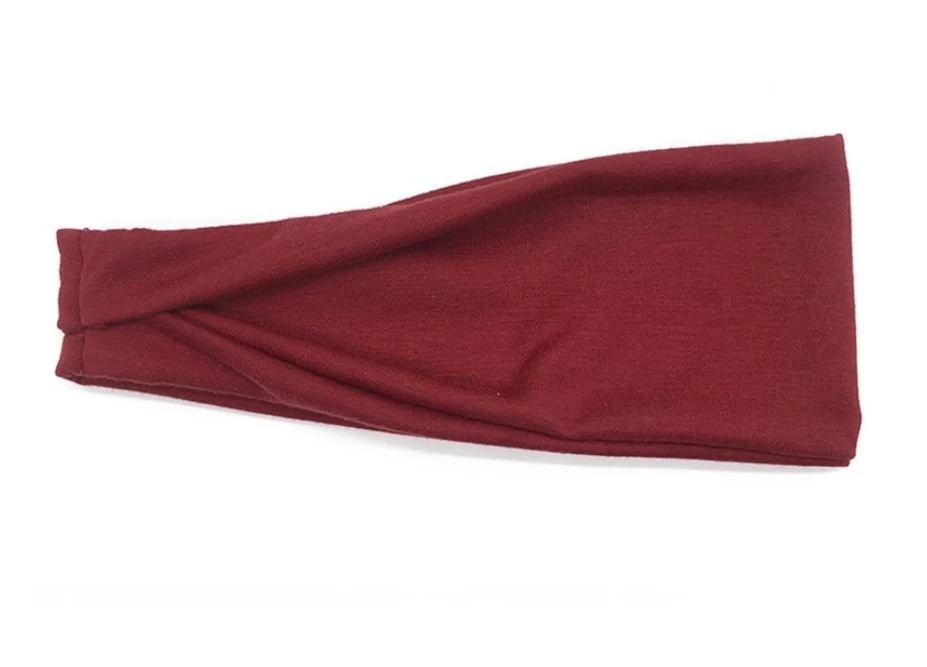 Plain Sporty Bandanna Headband - Image 11