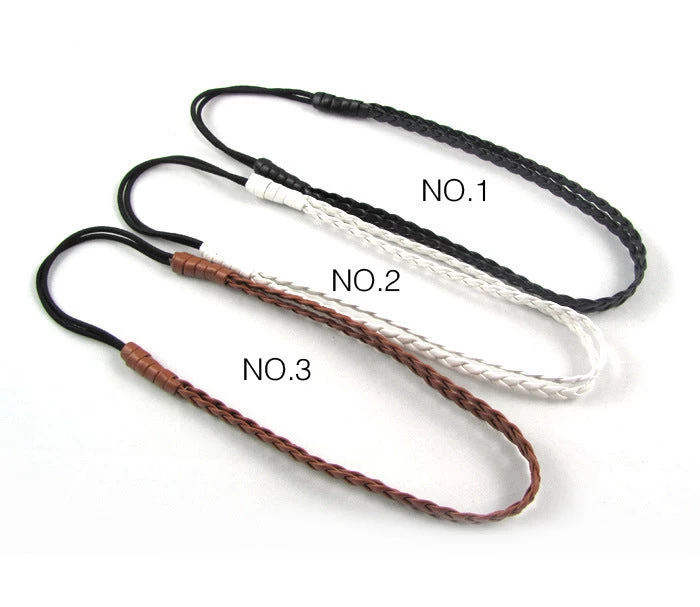 Double-wrap Braided Elastic Head Band - Image 2