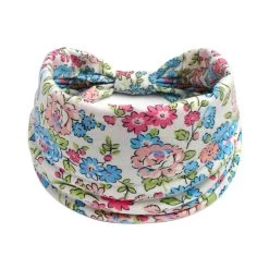 Multicoloured Country Flowers Print 2-way Knotted Bandanna Headband