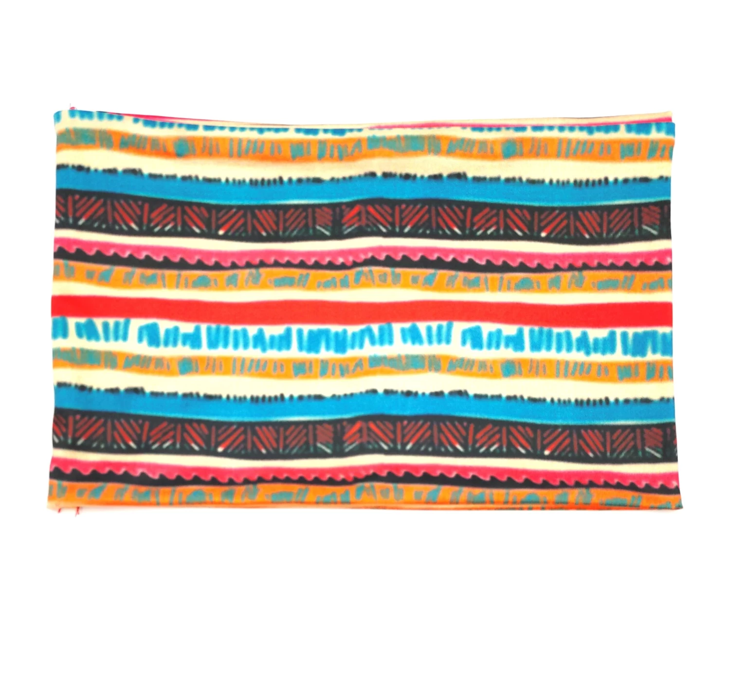 Ethnic Style Multicoloured Trips Wide Loop Headband