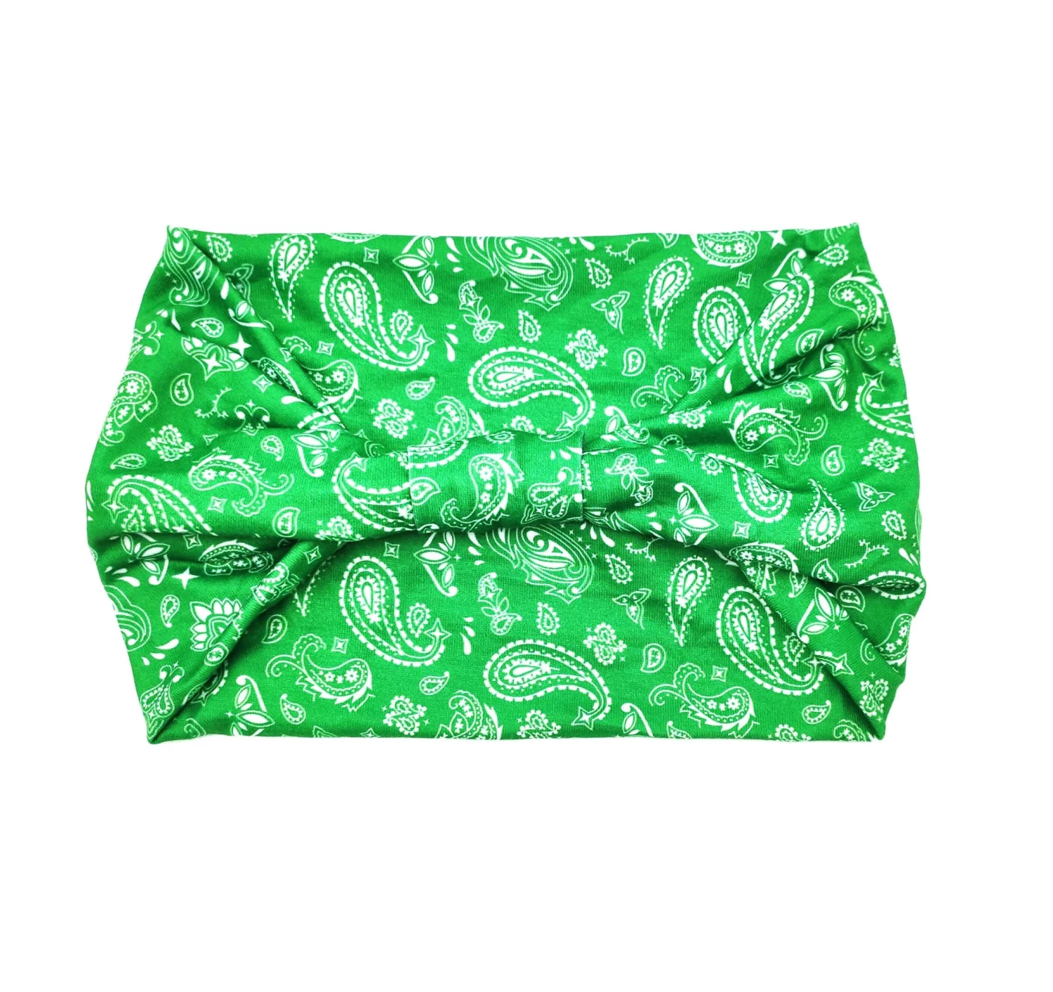 Paisley Print Knotted Bandanna Headband - Image 11