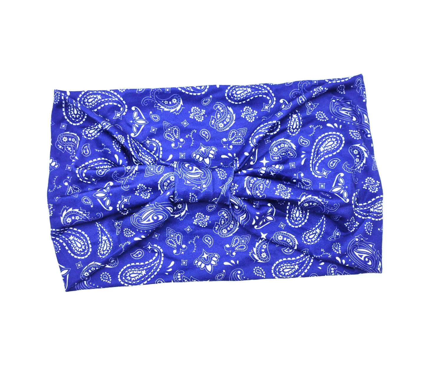 Paisley Print Knotted Bandanna Headband - Image 9