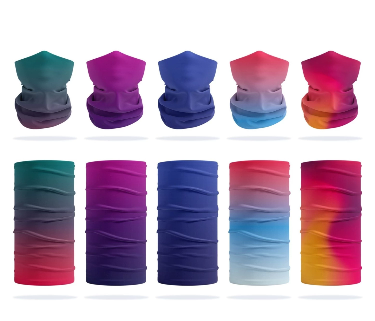 Premium Multifunctional Seamless Wear In Aurora Printing - Image 2