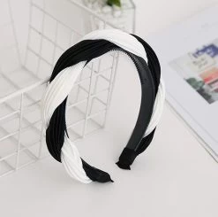 Mixed-colour Twist Braided Headband