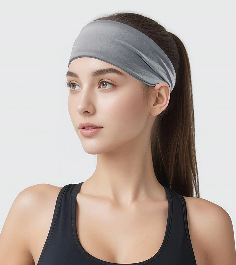 Sporty Bandanna Non-slip Elastic Hair Band - Image 7