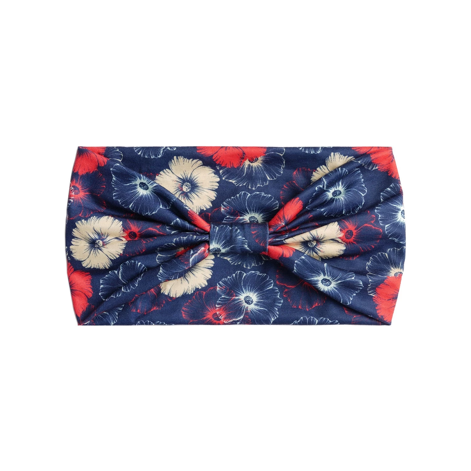 Large Flowers Print 2-way Bandanna Hair Band - Image 8