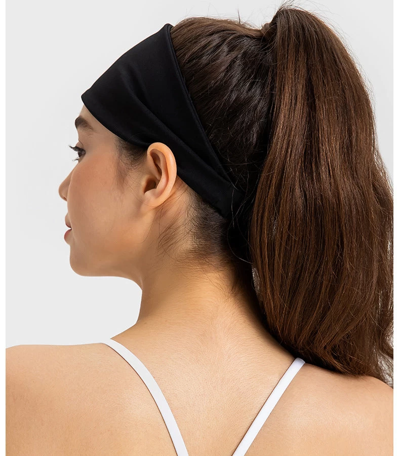 Sporty Bandanna Non-slip Elastic Hair Band - Image 6