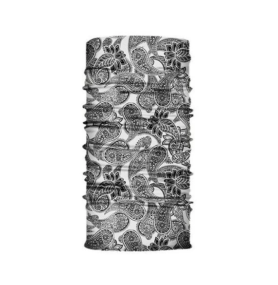 Multi-purpose Seamless Head Wrap In Paisley Print - Image 9