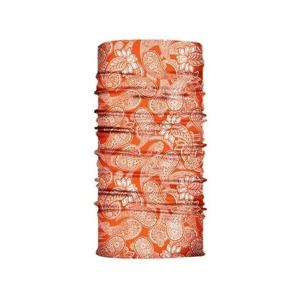 Multi-purpose Seamless Head Wrap In Paisley Print - Image 10