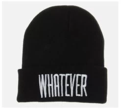 WHATEVER Knitted Beanie